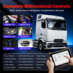 Autel MaxiSys MS909CV 9.7 Inch Display Car Diagnostic Tool Android 10 3000 Active Tests for HD Equipment And Commercial Vehicles Smarter Than MS908cvCV II / M908CV