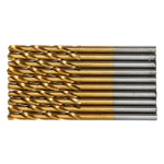 60PCS 1mm/1.5mm/ 2mm/2.5mm/3mm/3.5mm Titanium-Coated High-Speed Steel Twist Drill Bit Set Diverse Sizes Precision Crafted Drilling Tool
