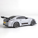 WH S815 1/24 2.4G 4WD Drift RC Car Mini Race LED Light Radio Control High-Speed Motor On-Road Racing Vehicle Model Boys Gifts Outdoor Toys