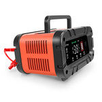 TK-700 12V 24V Battery Charger Repair Car Battery Charger Large Screen Multiple Modes for Car SUV Truck Boat Motorcycle