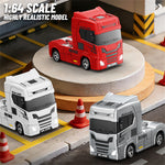 YF 3605 RTR 1/64 2.4G 4WD Mini Drift RC Car Truck Tractor Support App Remote Controlled LED Light Two Speed Full Proportional Engineering Vehicle Desktop Toys Model Collection Gift For Boys
