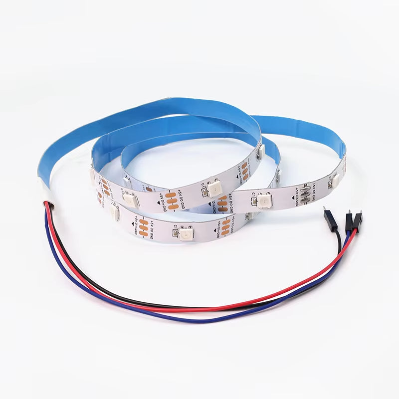 Programmable RGB LED Strip WS2812 Full Color Adjustable LED Tape 5050 SMD LED Running Light Strip