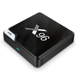 [4+32G] X96 A100 Smart TV Box Android 14 Amlogic S905A 4K Ultra HD 60fps HDR10+ AV1 Dual Band WiFi Bluetooth 5.X Streaming Media Player AI-SR Home Entertainment Set Top Box with Remote Control