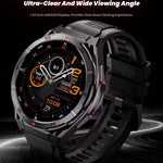 X2B 1.43-inch AMOLED Display Dual Band GPS 480mAh Massive Battery 3ATM Waterproof bluetooth Call Heart Rate Blood Oxygen Monitor Sleep Monitoring Breathing Exercise SOS Emergency Call Multi-sport Modes Smart Watch