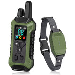 PC30 Electric Dog Training Collar Remote Control Pet Anti Bark IP67 Waterproof Rechargeable Beep Shock Vibration Mode 3140000ft² Range Type-C Charging Remote Pet Controller