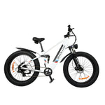 [USA Direct] BAOLUJIE DP2615 48V 12AH 500W Top Speed 25KM/H 26*4.0inch Electric Bicycle 30-40KM Max Mileage 120KG Payload Electric Bike Recommended