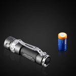 JETBeam RRT01 950LM XPL/Nichia 219C 3-Modes Tactical Flashlight IPX8 220M Long-range LED Torch + Extension Tube