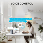 LinkMejor Tuya WiFi Intelligent Dimmer Switch Module Portable Home Automation DIY Switch Compatible with Alexa Google Assistant