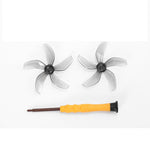 LinkMejor Lightweight Colorful 5-Blade Propeller Props Accessories for DJI NEO / NEO 2 RC Drone Quadcopter