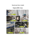LinkMejor WU093 Lithium Industrial Blower Cordless 20V 75,000RPM Lightweight 209m/s High Power Multi Nozzle Attachments