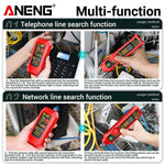 LinkMejor M469A Smart Network Cable Tester RJ45 RJ11 LAN Cable Tester Finder Wire Tracker Receiver Networking Tool Network Repair
