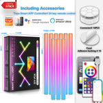 LinkMejor Tuya Smart Splicing Light Bars DIY Indoor Wall Atmosphere Light LED Creative Sound Pickup Quantum Lamp