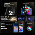 LinkMejor Q1U Carplay 4-in-1 Car Screen Mirroring Box Wireless CarPlay/Android Auto/Mirror Link/ Adapter USB Dongle