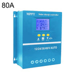 LinkMejor Solar Controller 12/24/36/48V Automatic Identification Intelligent Photovoltaic System Solar Charging Controller