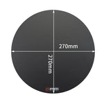 LinkMejor 1.5mm Thickness Hard Surface Magnetic Stickers High Temperature Resistance 3D Printer Parts for VORON2.4/Trident 3D Printer