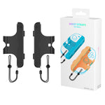 LinkMejor LinkMejor-NS2280 Switch2 Joy-Con Wrist Straps 2-Pack Anti-Slip Quick Snap Attachment Handheld Mode Motion Control Compatible with Nintendo Switch OLED Portable Gaming Accessories
