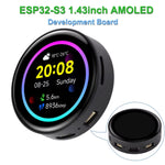 Waveshare ESP32-S3 1.43inch Touchscreen AMOLED Round Touch Display Development Board Support Wi-Fi Bluetooth