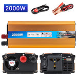 12V/24V to 220V 500W / 1000W / 1500W / 2000W Peak Power Home Car Outdoor Modified Sine Wave Inverter Car Power Inverter