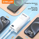 TECLAST V20 Pro 22.5W 20000mAh Power Bank with LED Digital Display External Battery Power Supply with 3 Inputs & 4 Outputs Support PD QC FCP SCP AFC Fast Charging for iPhone 17 17Pro 16 Pro Max 15 14 13 for Xiaomi 17pro for Huawei Mate XTs