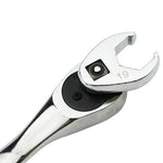10PCS 3/8Inch Drive Crowfoot Wrench 10 To 22mm Metric SAE Imperial Chrome Plated Foot Open End Spanner