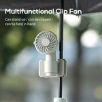 Multifunctional Umbrella Clip Fan USB Charging Outdoor Portable 3 Speed Wind Mini Handheld Desk Fan