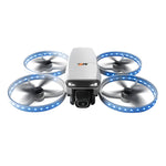 LinkMejor M6S WiFi FPV with Folded 4.3" LCD Screen Controller HD Camera Servo Gimbal Optical Flow Hover Brushless LED Foldable Pocket RC Drone Quadcopter RTF