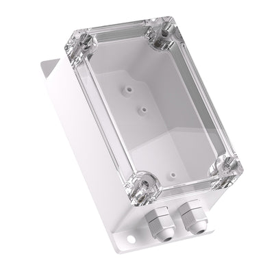 LinkMejor IP66 Waterproof Junction Box Water-resistant Impact Shell Compatible with BASICR2/BASICR4/RFR2 Smart WiFi Switches