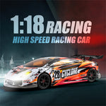 LinkMejor 2192 2193 1/18 2.4G 4WD RC Car Drift  LED Light High Speed Racing RTR Vehicles Models Full Propotional Control Electric Toys