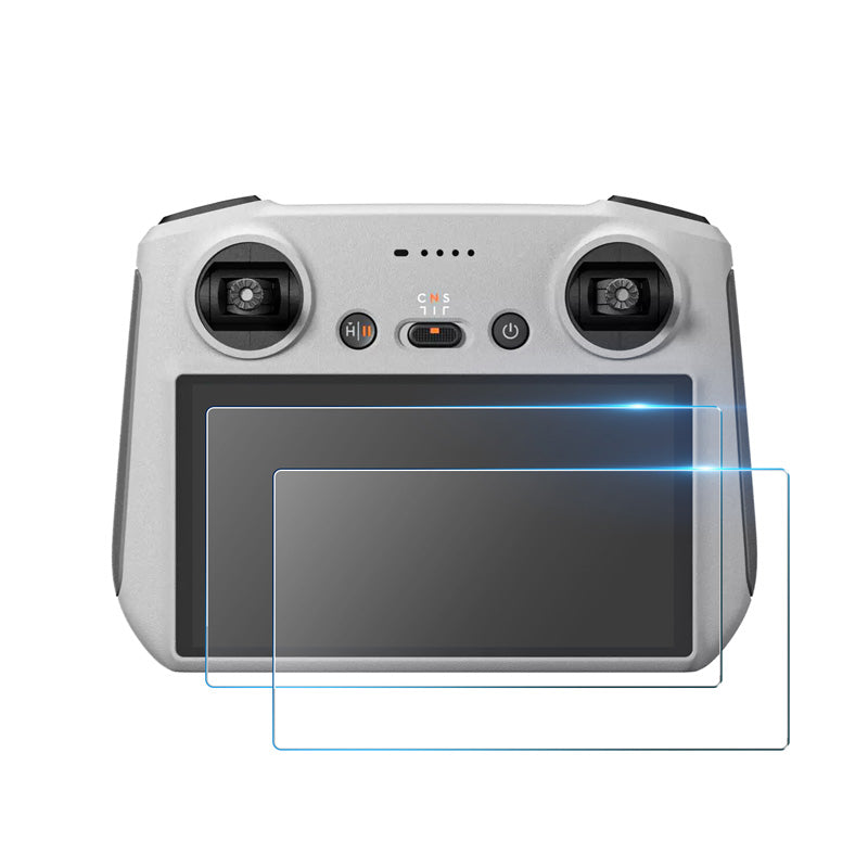 LinkMejor 2Pcs 9H Tempered Glass Protective HD Screen Film Anti-Scratch Slim for DJI Mini 3 PRO / Mavic 3 / AIR 2S Smart RC Controller