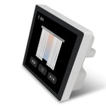 Tuya Smart Home Multiple Zigbee3.0 Control Panel 4-inch LCD Touch Screen 3 Gang Smart Switch APP Remote Control Zigbe Gateway Required