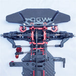1/10 DGW High-speed RC Car Carbon Fiber Frame Chassis Professional Racing Model