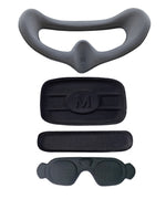 WLYL Protective Cover Soft Face Plate Comfortable Pad Flight Goggles Sponge Foam Mask Padding + Forehead and Backhead Padding Set For DJI Avata2 Goggles 3
