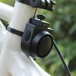LinkMejor Wireless Bike Alarm 115dB Loud Anti-theft 400mAh USB Chargeable IPX5 Waterproof Electric Vibration Horn with Remove Control for Bicycle Scooter Motorcycle