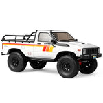 LinkMejor EX86110 V2 For PIONEER Ⅱ 1/10 2.4G 4WD RC Car Rock Crawler Off-Road Climbing Pickup Truck Two Speed LCG Portal Axle  Reverse Drive Hobbywing ESC LED Light Oil Shocks Vehicles Models Toys