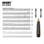 Jakemy JM-8198/135pcs JM-8199/257pcs Repair Tool Kit CR-V Steel Micro Screwdriver Bits Modular Handle Design Universal Compatibility