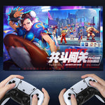 [128G] M8 Pro 4K HD TV Game Console with 2.4G Wireless Dual Controllers HD Output Open Source Linux 40000+ Retro Games Plug and Play Classic Arcade System