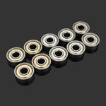 Machifit 10pcs 626ZZ 6x19x6mm Steel Sealed Shielded Ball Bearing