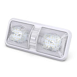 12V 7.5W LED RV Light Camping Light RV LED Light Interior Lamp Ceiling Dome Light with Switch for RV Camper Trailer Boat Car