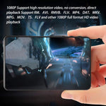 4-inch Touch Screen MP3 Player bluetooth Hi-Fi Sound Built-in 16GB Memory 24H Playback FM Radio Recording Ebook 1000mAh Battery Portable Music Player Lossless Music