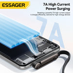 LinkMejor ES-X78 7A USB-A to USB-C L-shape Cable Fast Charging Data Transmission Thickened Copper Core Line 1M Long for iPhone 17 17 Pro Max 16 15 for XIaomi 17pro for SAMSUNG for OPPO for VIVO