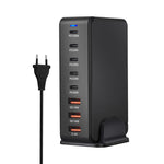 [GaN Tech]LinkMejor 268W 8-Port USB PD Charger 3USB-A+5USB-C PD QC Fast Charging Desktop Charging Station EU Plug US Plug for iPhone 15Pro Max for Samsung Galaxy Flip5 for Huawei Mate60 Pro for Xiaomi 13pro