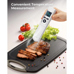 EU US Direct ERICKHILL ROOKPRO 2in1 Infrared Thermometer Gun with Meat Probe Fast Accurate Readings Non-Contact Sensor Wide Temperature Range Foldable Probe