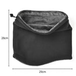 LinkMejor 1pc Winter Thickened Fleece Outdoor Cycling Scarf, Warm Neck Gaiter, Windproof Dust Mask, Polar Fleece Neck Cover