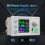 LinkMejor® RK6006/RK6006-BT 60V 6A 4 Digit Communication 360W Adjustable Digital DC to DC Step Down Voltage Bench Power Supply Buck Converter