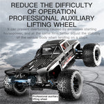 LinkMejor KF16 RTR 1/12 2.4G 4WD 3S 75km/h Brushless RC Car Off-Road Truck Flysky Transmitter Hobbywing ESC Metal Chassis Differential Gear Oil Filled Shocks LED Lights Vehicles Models Toys
