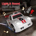 YLRC C6 Mini RC Drift Car with Dual Mode LED Lights Sound Optional HD Camera Screen Remote Control Smart Induction Following Children's Toys Gift Desktop Vehicles Models