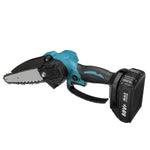 88VF 4000RPM 6'' Cordless Electric Chainsaw Wood Cutter Saw W/ None/1/2 Battery For Makita 18V Battery