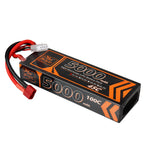 LinkMejor 11.1V 5000mAh 45C 3S LiPo Battery T Deans Plug for FPV Racing Drone