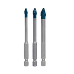 LinkMejor HEX-9 for BOSCH Hard Ceramic Drill Bit Set 5 -8 mm 90MM Long Lifetime 10x High Hardness Tool Accessory