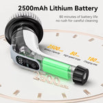 Cordless Electric Cleaning Brush Cordless Handheld Shower Washer Rotating Cleaner Multi-function Cleaner IP67 Waterproof